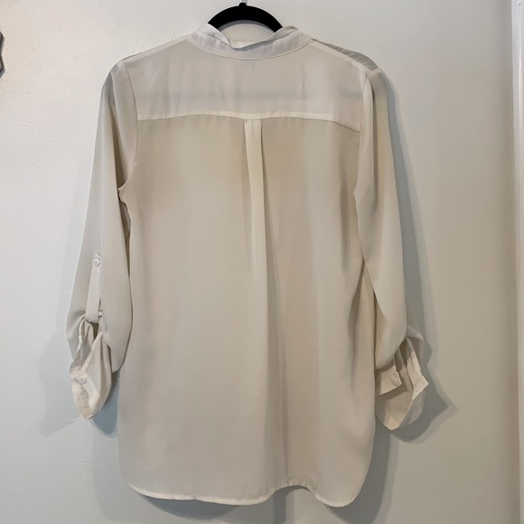White Tunic Blouse - Picture 2 of 3